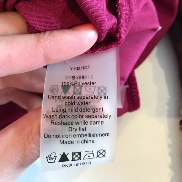 Plenty by Tracy Reese red holiday dress size Medium - Picture 7 of 8